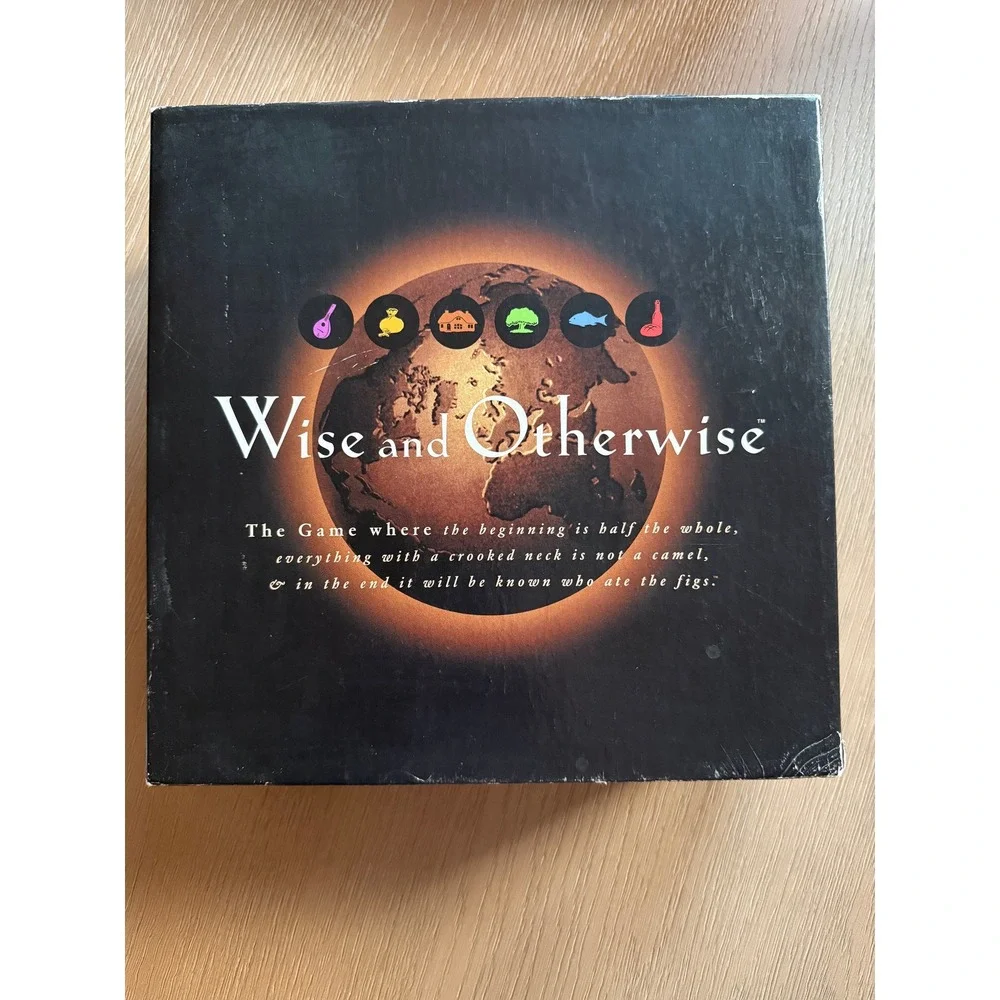 Wise and Otherwise Board Game The Game of Old Sayings 2500 Sayings 2-6 Players - Picture 3 of 3